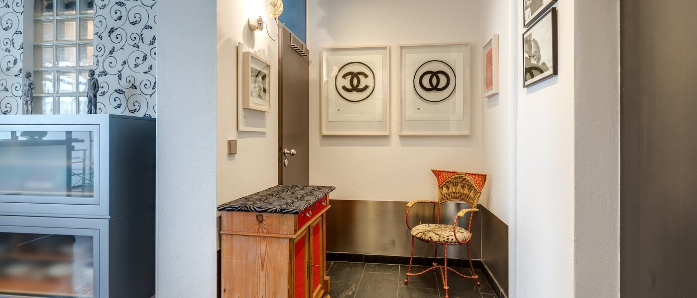 appartement style maisonnette München Isarvorstadt 01 entrée/couloir 10712