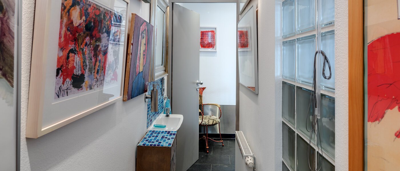 appartement style maisonnette München Isarvorstadt 02 deux toilettes 10712