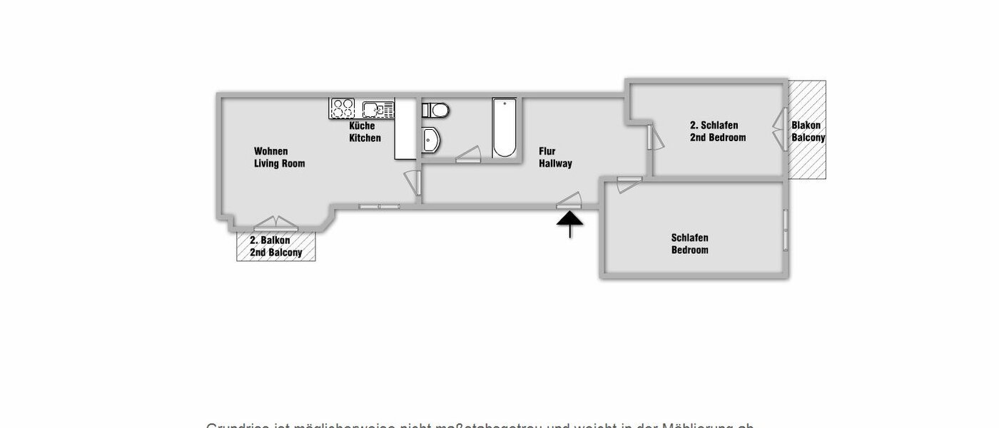 appartement München Gärtnerplatzviertel 01 plan d'étage 10715