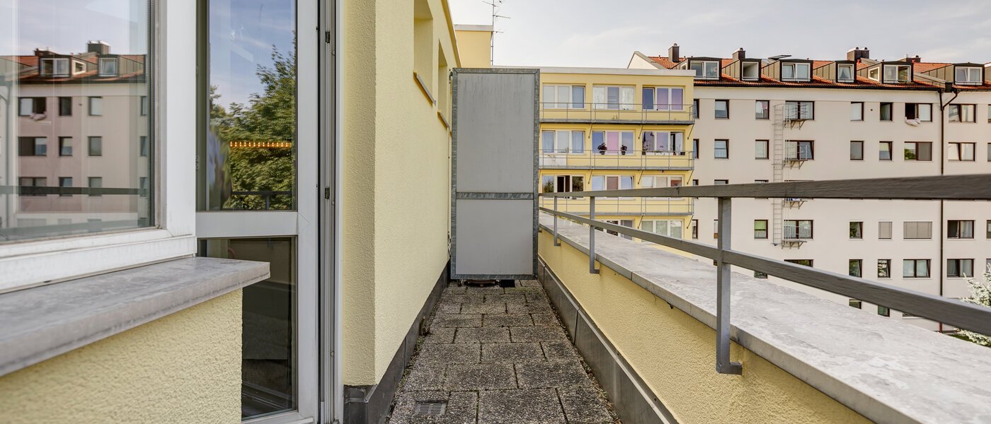 studio München Ramersdorf 01 balcon 10733