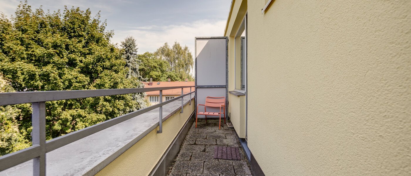 studio München Ramersdorf 02 balcon 10733