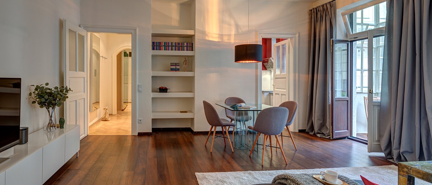 appartement München Lehel 04 salon 10748