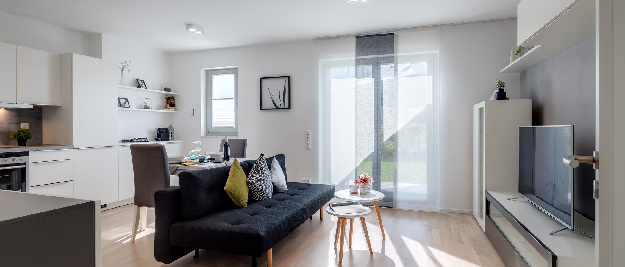 appartement München Messestadt Riem 02 salon 10766