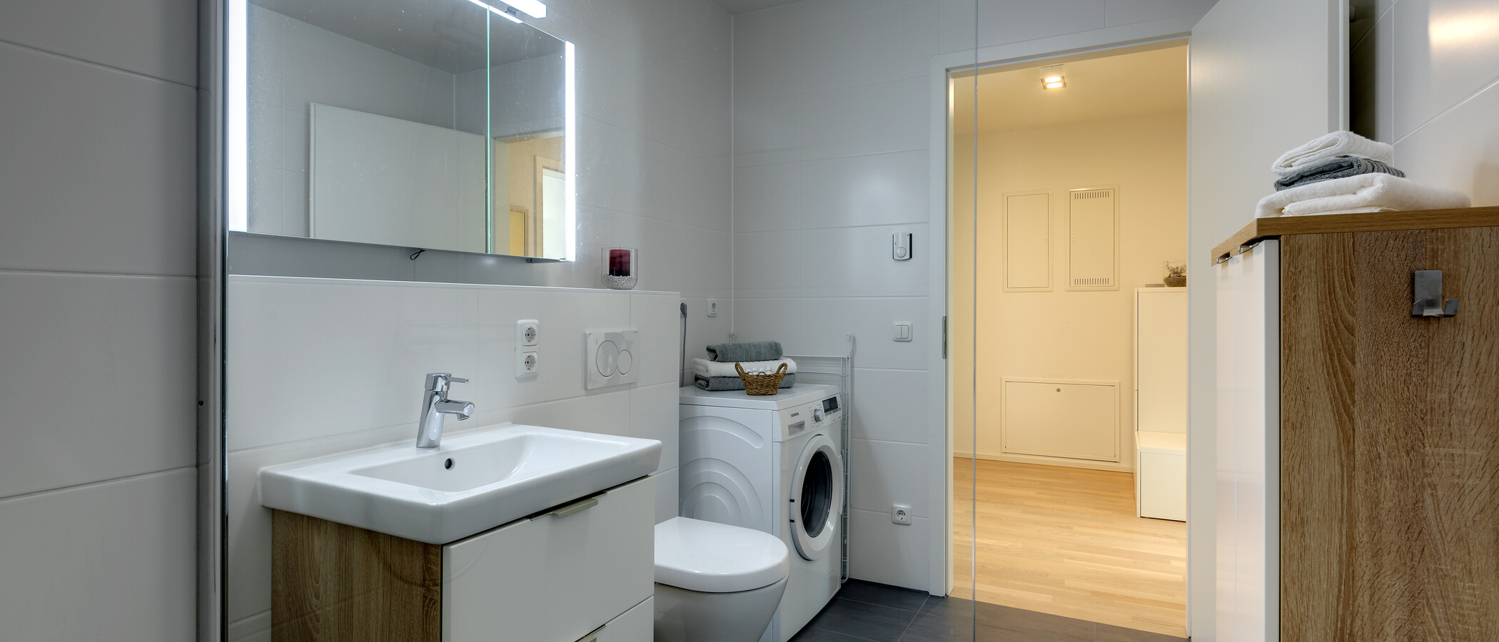 appartement München Messestadt Riem 02 salle de bain 10766