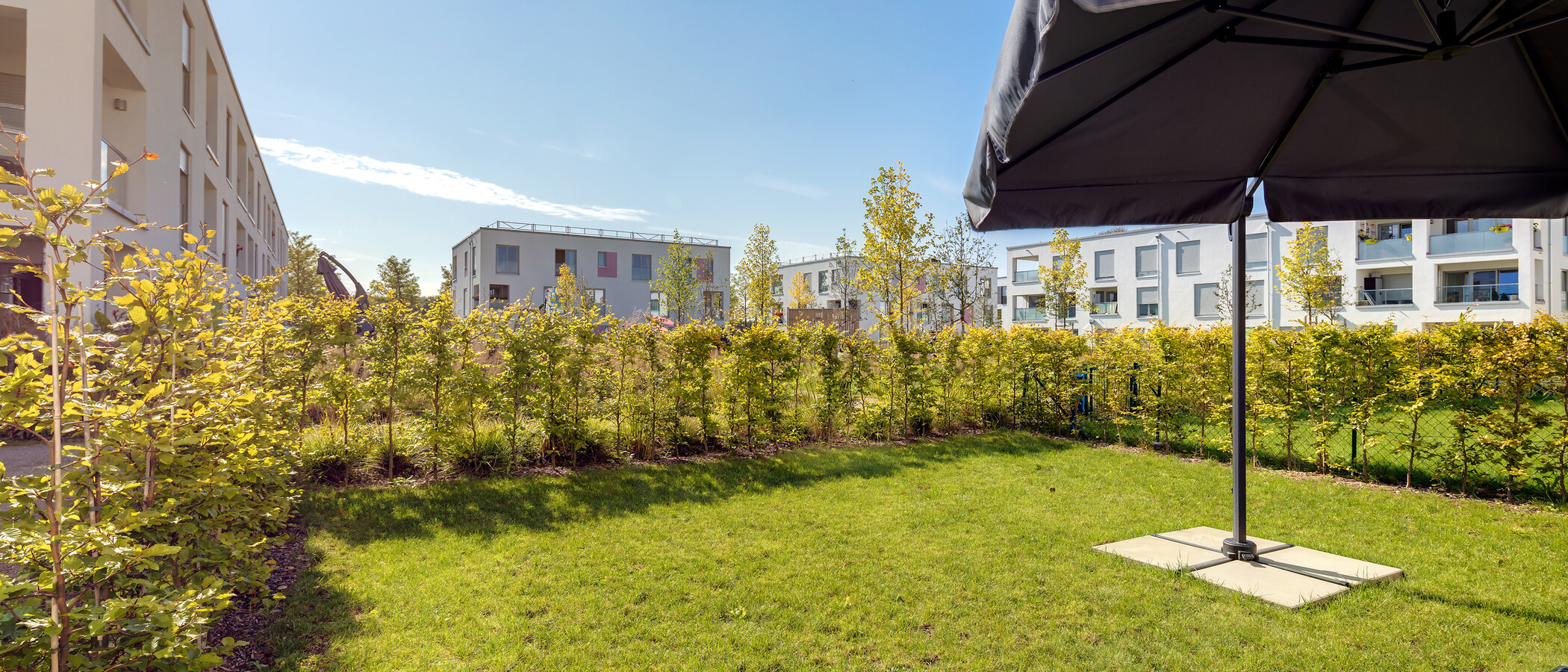 appartement München Messestadt Riem 01 jardin 10766