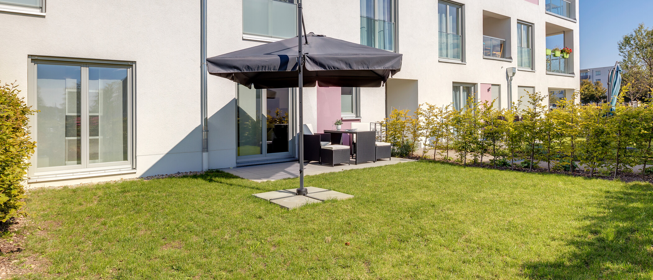 appartement München Messestadt Riem 02 jardin 10766