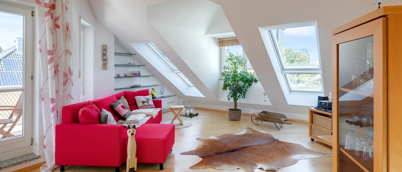 appartement sous les toits Neubiberg 02 salon 10767