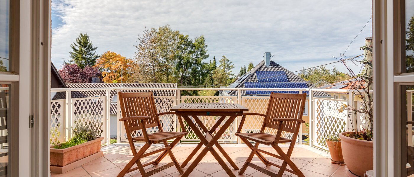 appartement sous les toits Neubiberg 01 terrasse 10767