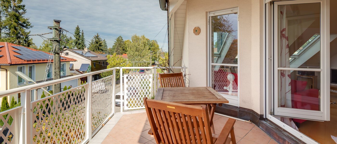 appartement sous les toits Neubiberg 02 terrasse 10767