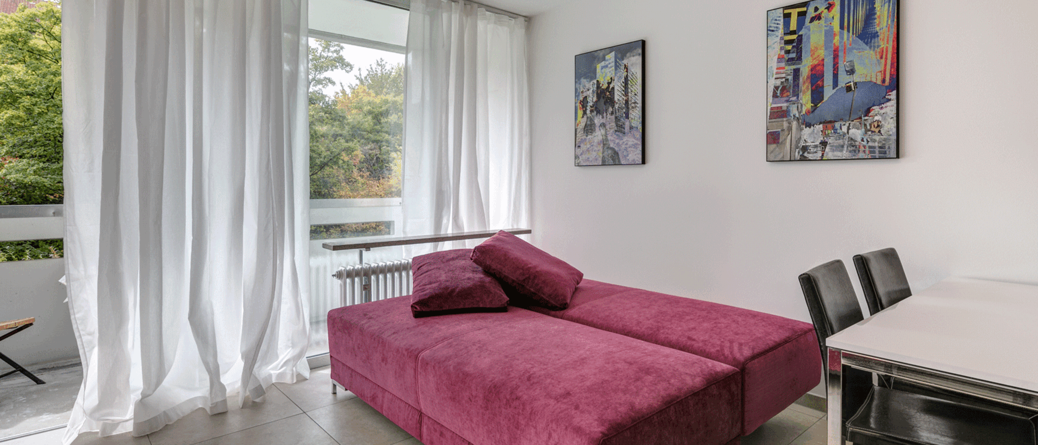 appartement München Neuhausen 02 salon 10774