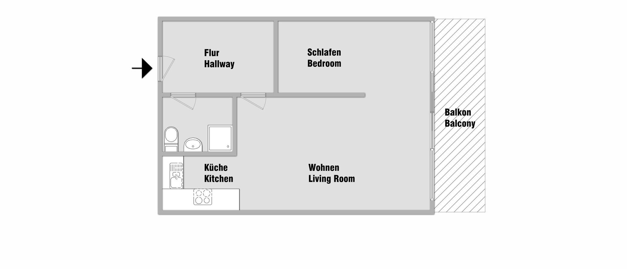 appartement München Neuhausen 01 plan d'étage 10774