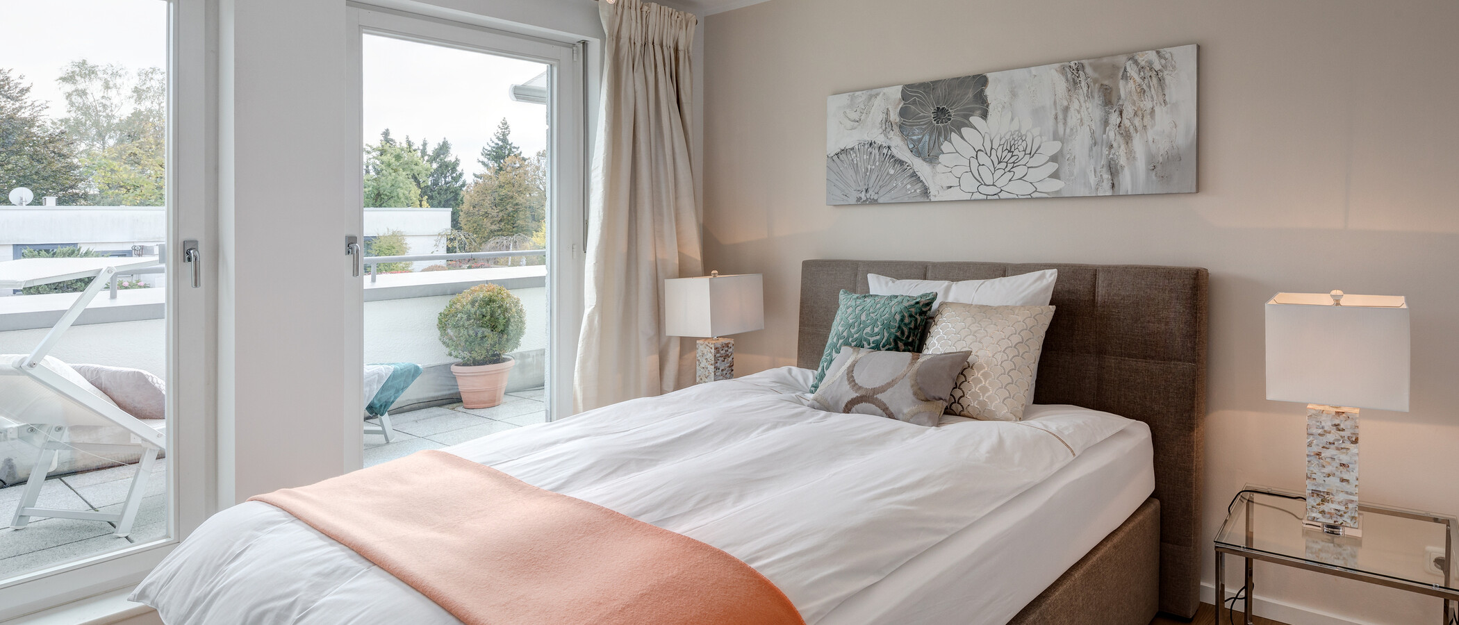 appartement avec terrasse sur le toit München Bogenhausen 01 2ème ch. à coucher 10781