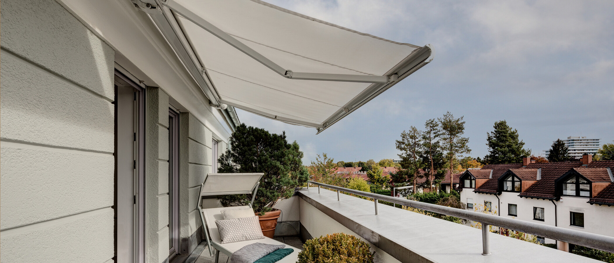 appartement avec terrasse sur le toit München Bogenhausen 01 2e terrasse 10781