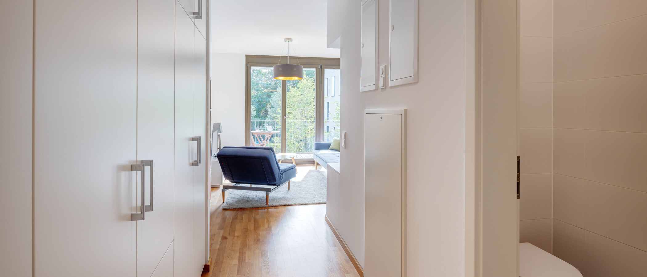 appartement München Schwabing - Domagkpark 01 entrée/couloir 10791