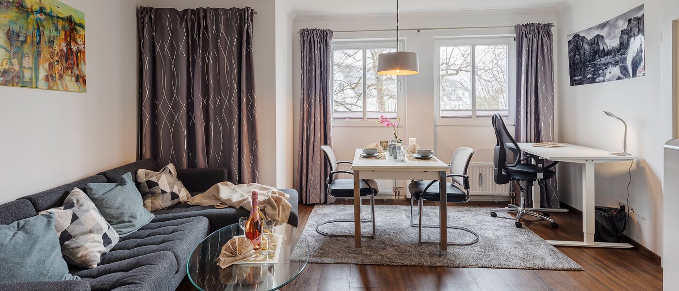 appartement München Denning 02 pièce à vivre 10800