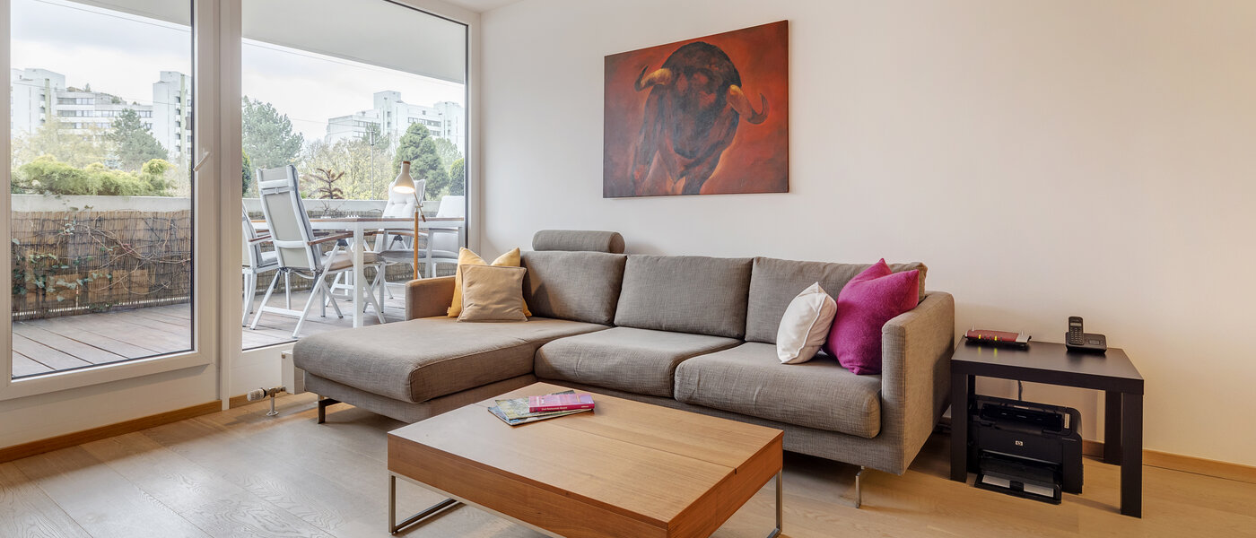 appartement München Olympiadorf 02 salon 10807