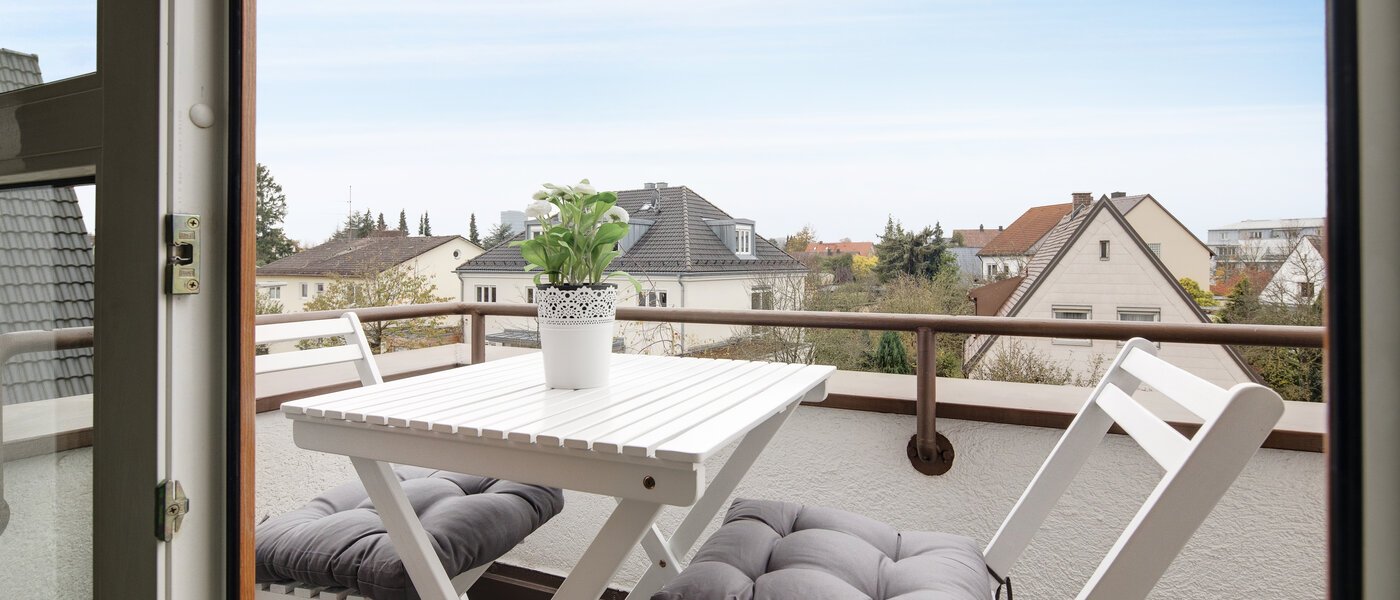 appartement sous les toits München Denning 01 2e balcon 10809