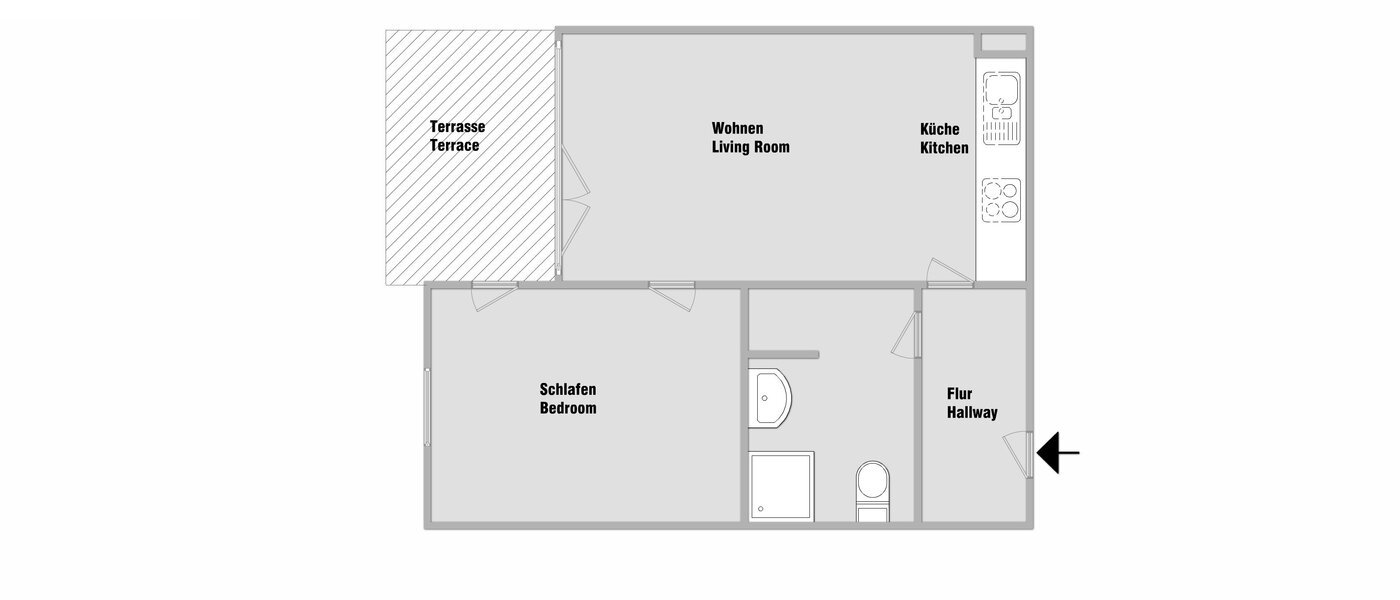 appartement München Parkstadt Bogenhausen 01 plan d'étage 10839