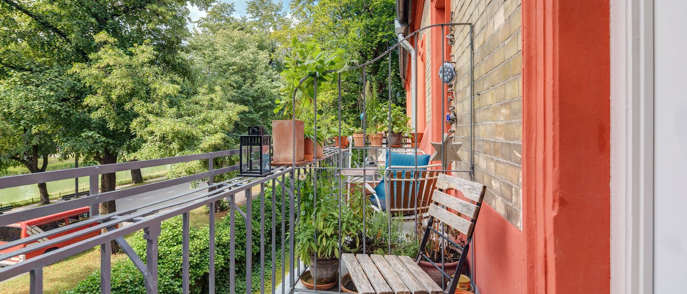 appartement München Nymphenburg-Gern 02 balcon 10861