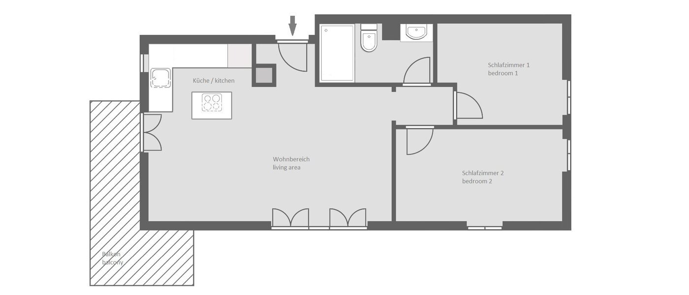 appartement München Maxvorstadt - Rund um den Josephplatz 01 plan d'étage 10863