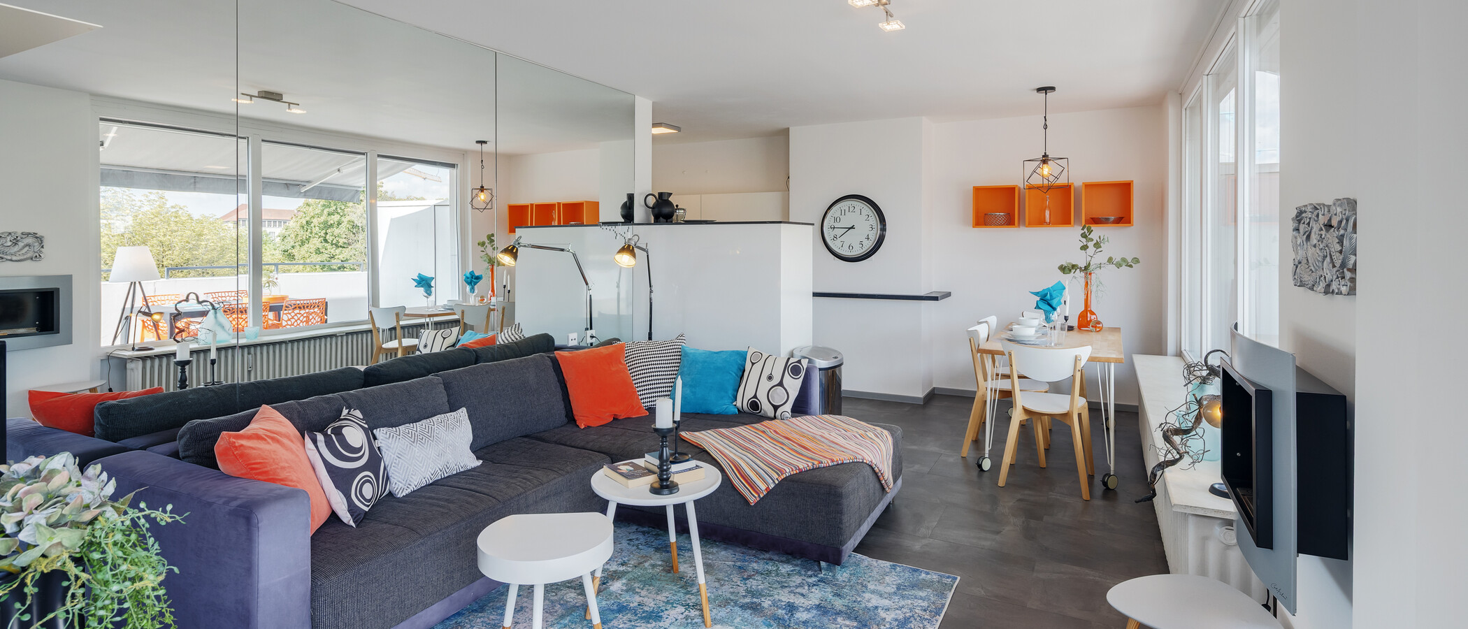 appartement München Neuhausen 01 pièce à vivre 10865