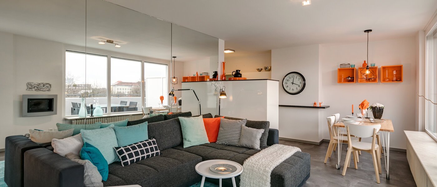 appartement München Neuhausen 03 pièce à vivre 10865