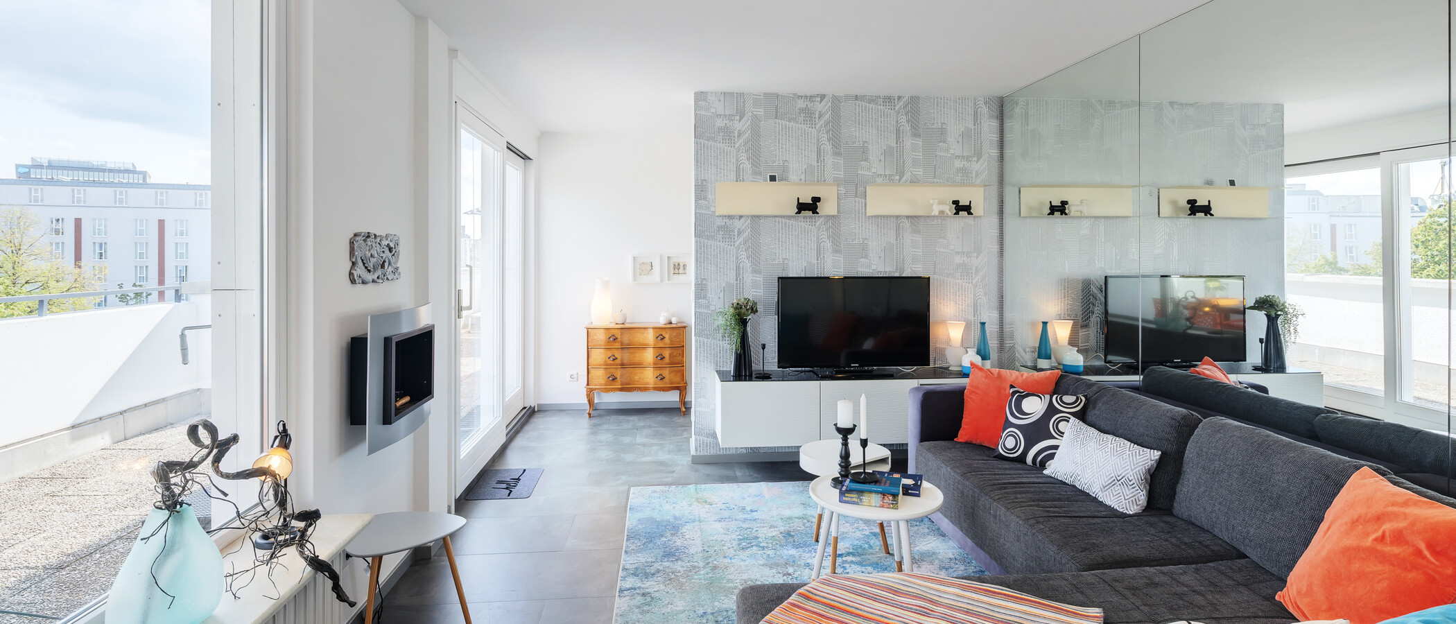 appartement München Neuhausen 03 pièce à vivre 10865