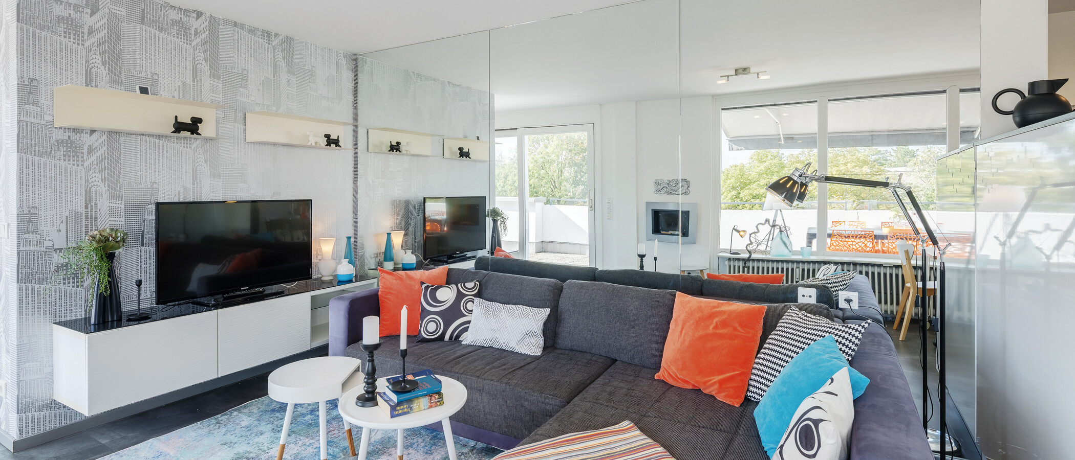 appartement München Neuhausen 04 pièce à vivre 10865
