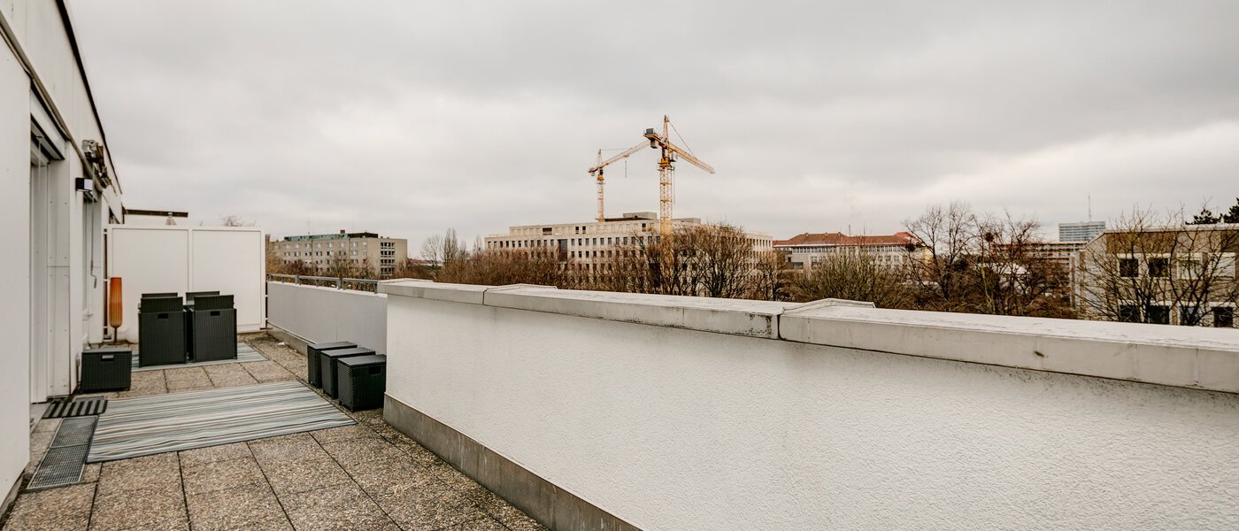 appartement München Neuhausen 04 terrasse sur le toit 10865