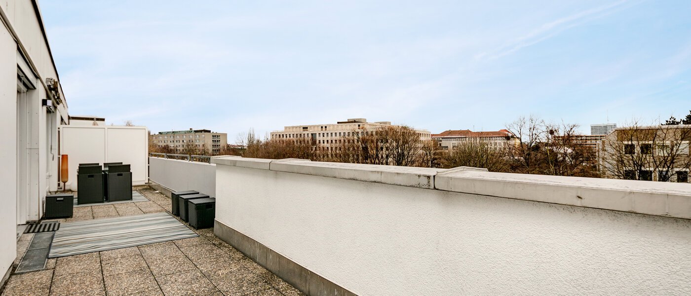 appartement München Neuhausen 04 terrasse sur le toit 10865