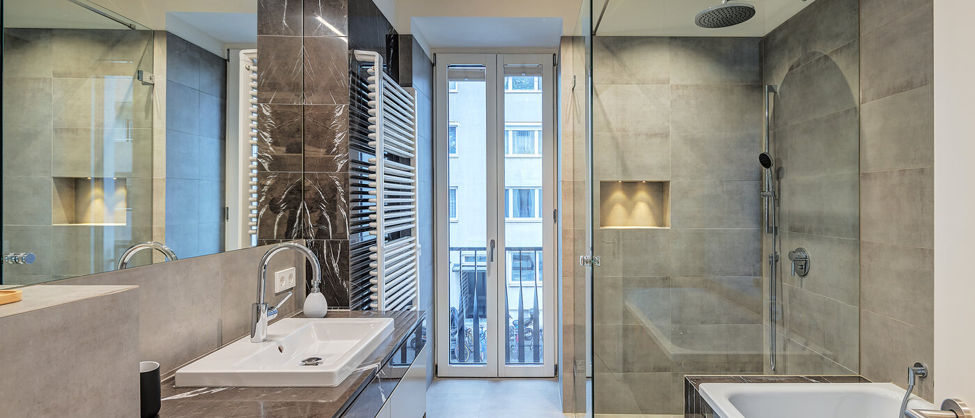 appartement München Maxvorstadt - Rund um den Josephplatz 01 salle de bain 10866