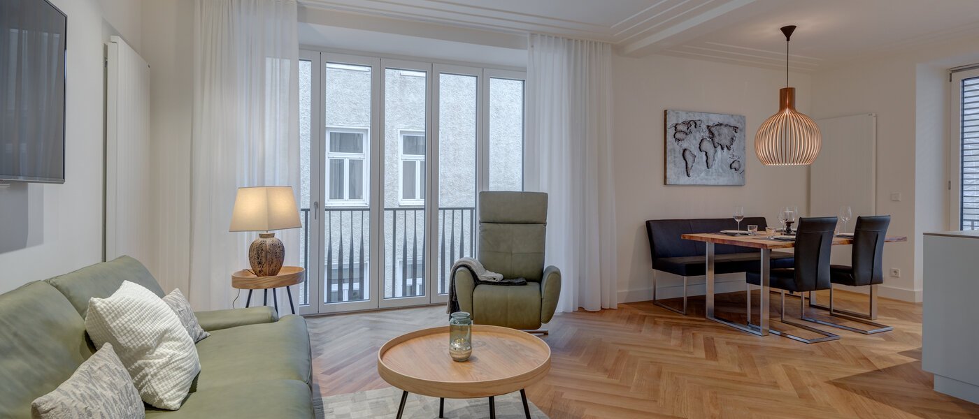 appartement München Maxvorstadt - Rund um den Josephplatz 03 pièce à vivre 10866