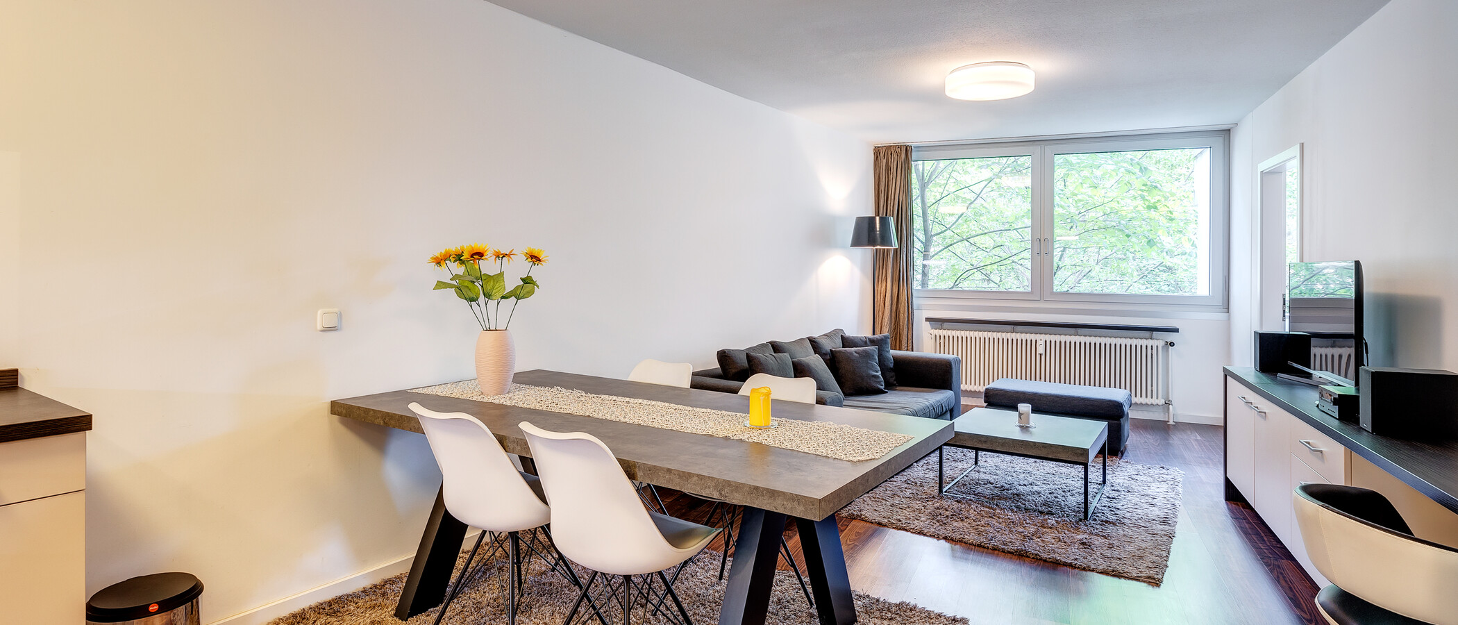 appartement München Maxvorstadt 01 pièce à vivre 10870