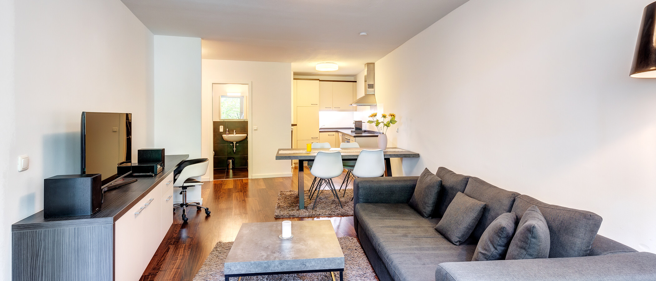appartement München Maxvorstadt 04 pièce à vivre 10870