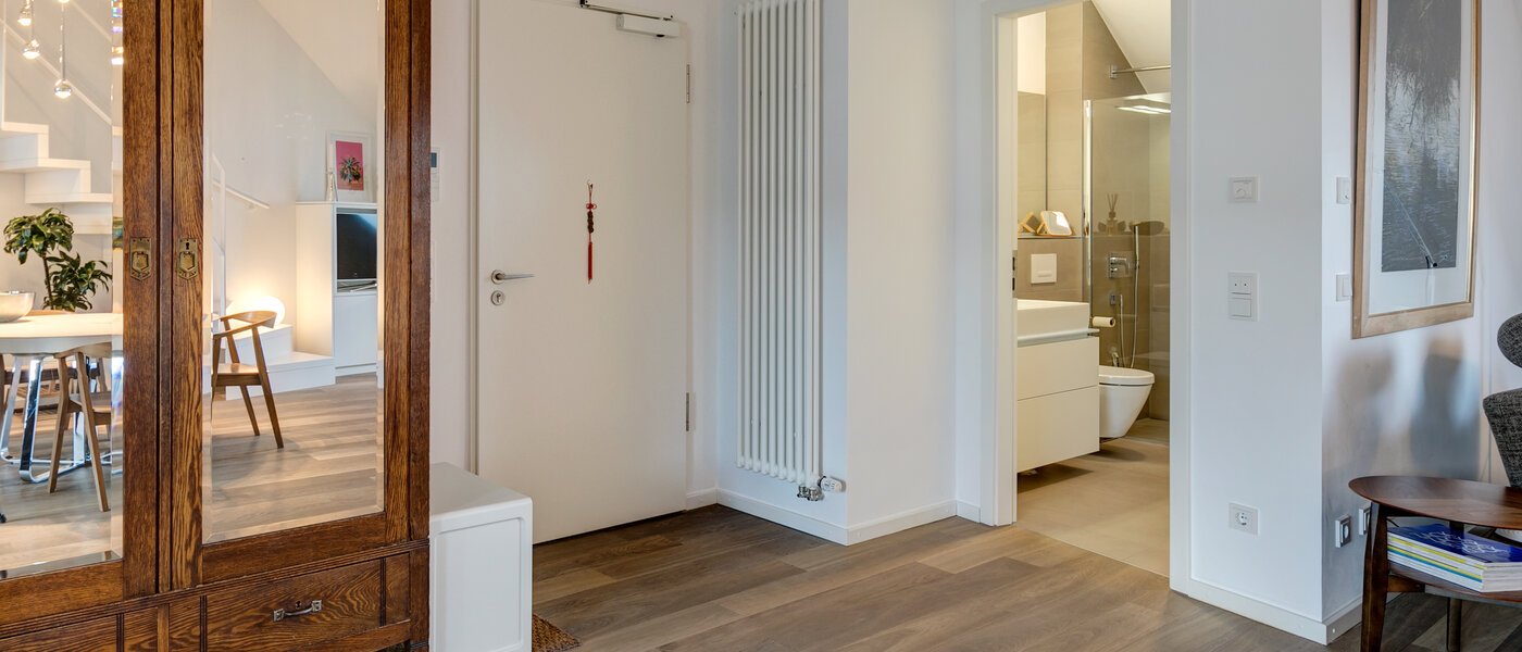 appartement avec mezzanine München Maxvorstadt 01 entrée/couloir 10881