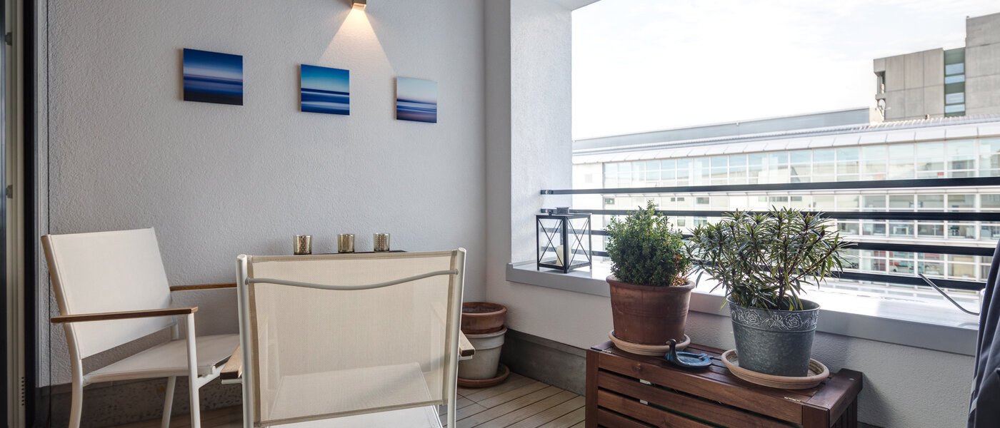 appartement avec mezzanine München Maxvorstadt 01 balcon 10881