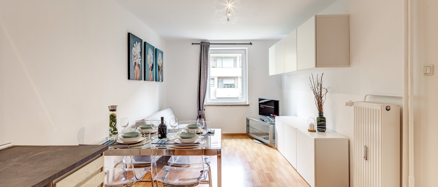 appartement München Schwabing-West (rund um den Hohenzollernplatz) 01 pièce à vivre 10889