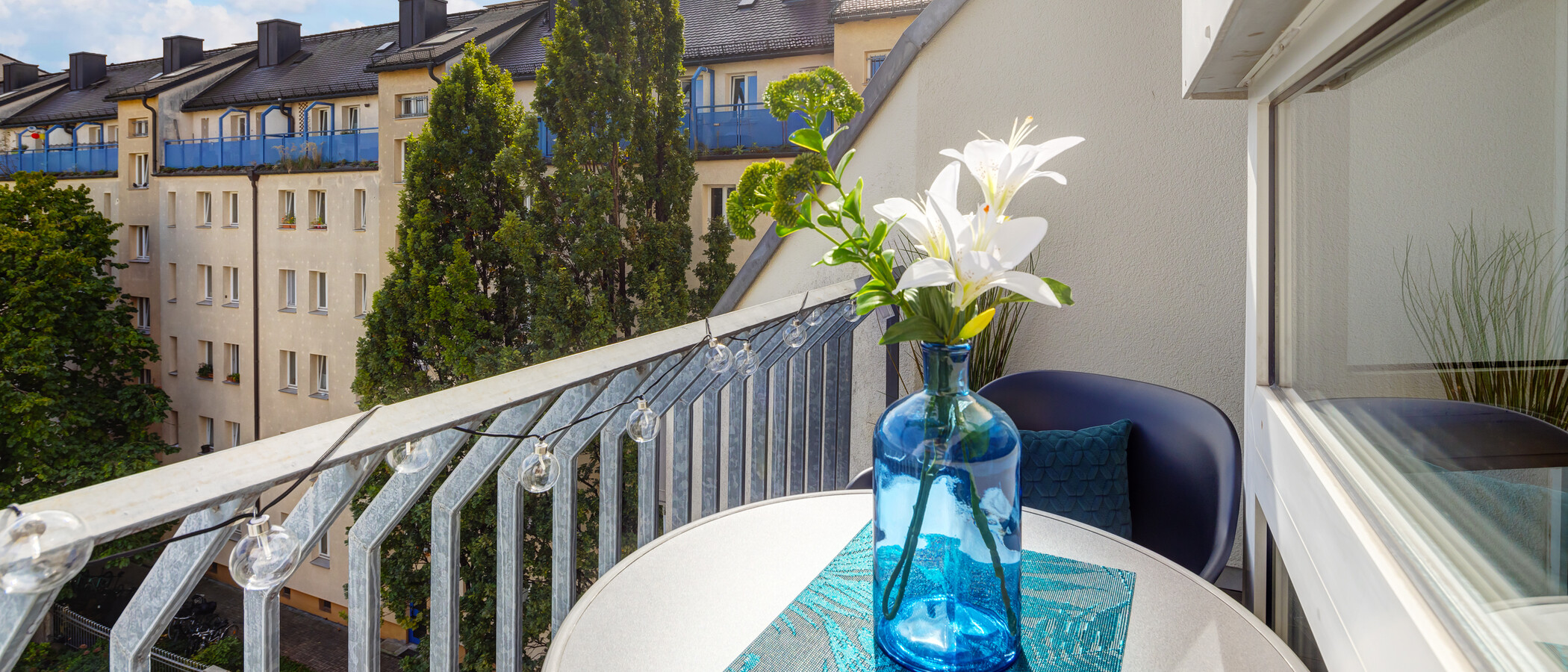 appartement München Maxvorstadt - Museumsviertel 02 terrasse sur le toit 10918