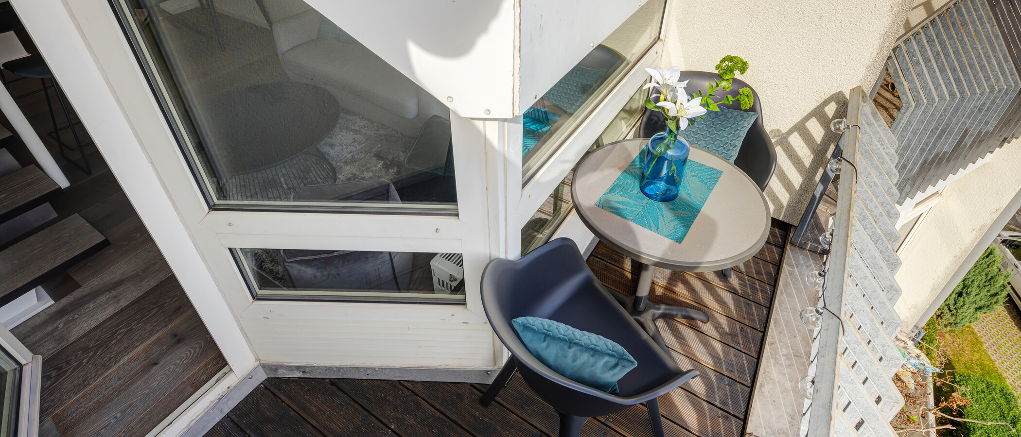 appartement München Maxvorstadt - Museumsviertel 03 terrasse sur le toit 10918
