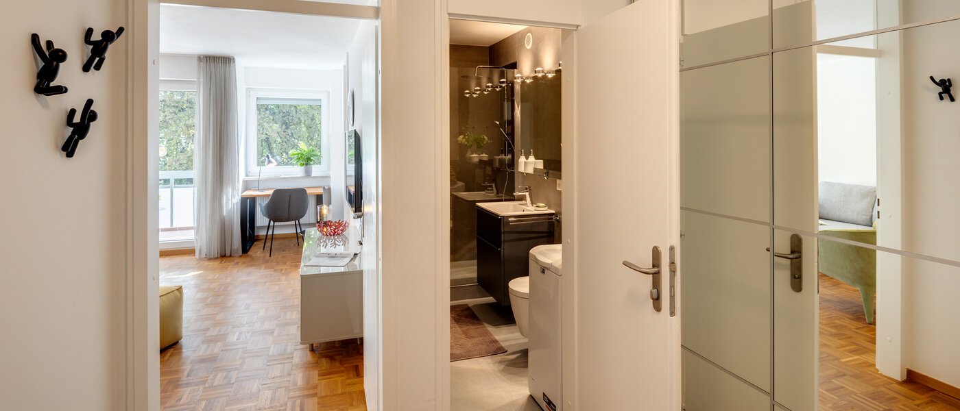 appartement München Westpark 01 entrée/couloir 10928