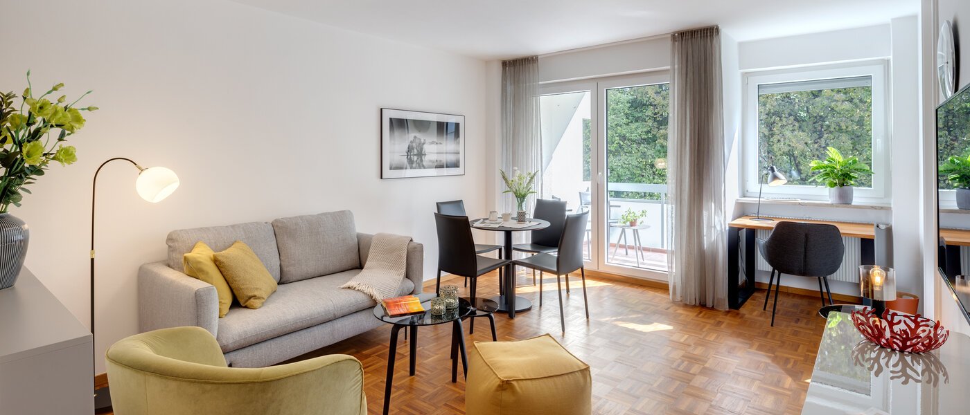 appartement München Westpark 02 pièce à vivre 10928