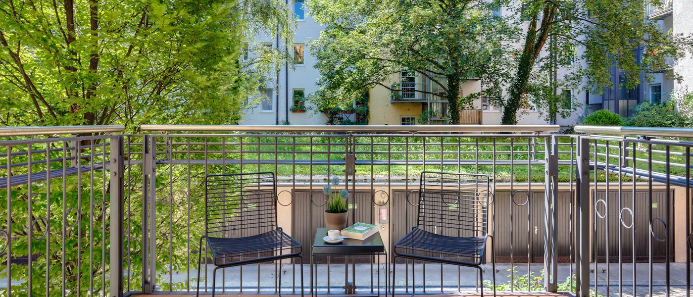 appartement München Schwabing-West (rund um den Hohenzollernplatz) 01 balcon 10929