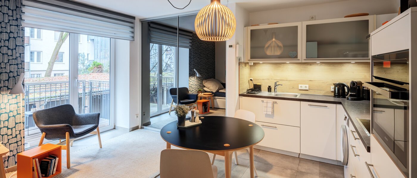 appartement München Schwabing-West (rund um den Hohenzollernplatz) 01 pièce à vivre 10929