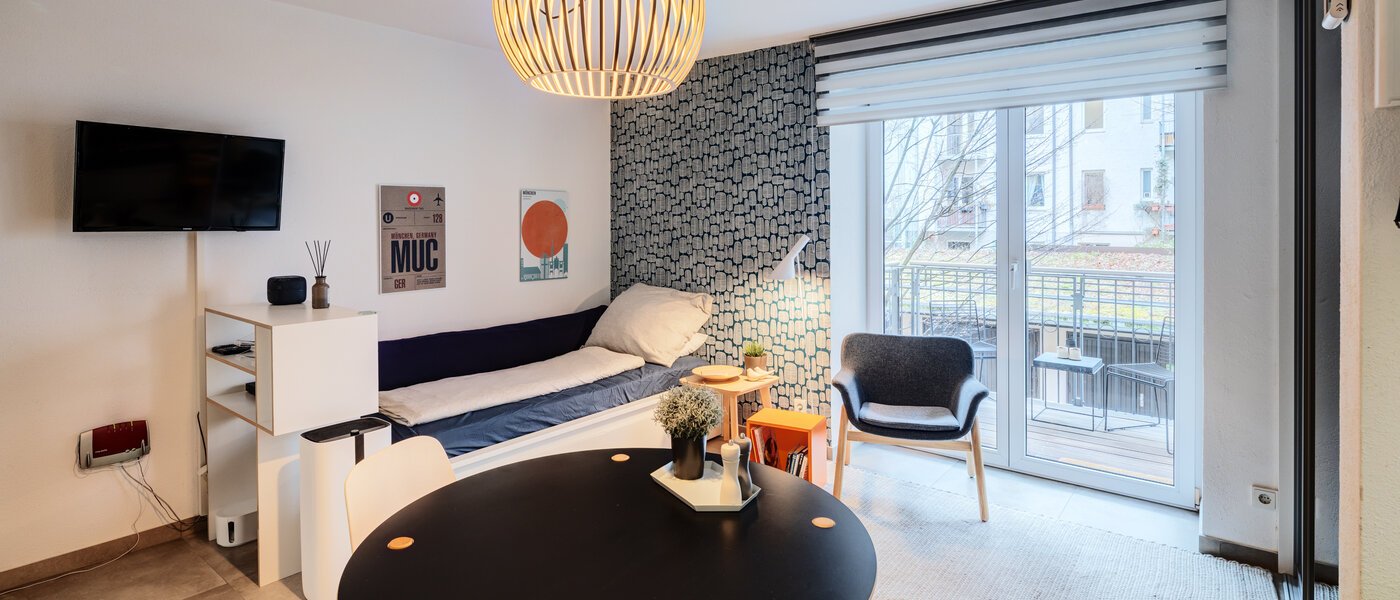 appartement München Schwabing-West (rund um den Hohenzollernplatz) 02 pièce à vivre 10929