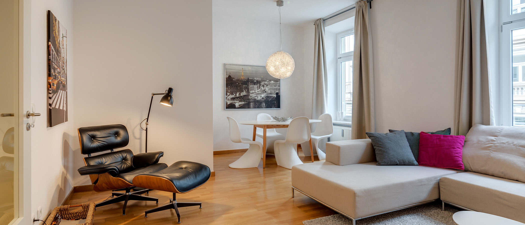 appartement München Glockenbachviertel 01 salon 10946