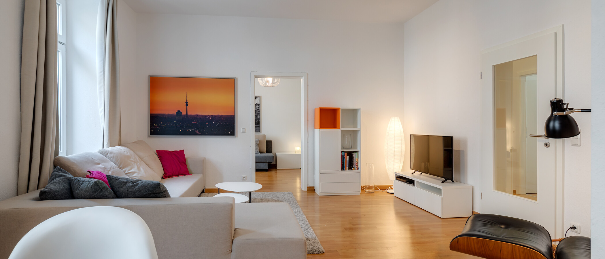 appartement München Glockenbachviertel 03 salon 10946