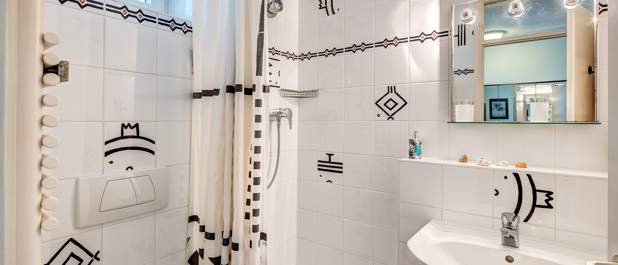 studio München Schwabing (links der Leopoldstraße) 01 salle de bain 1095