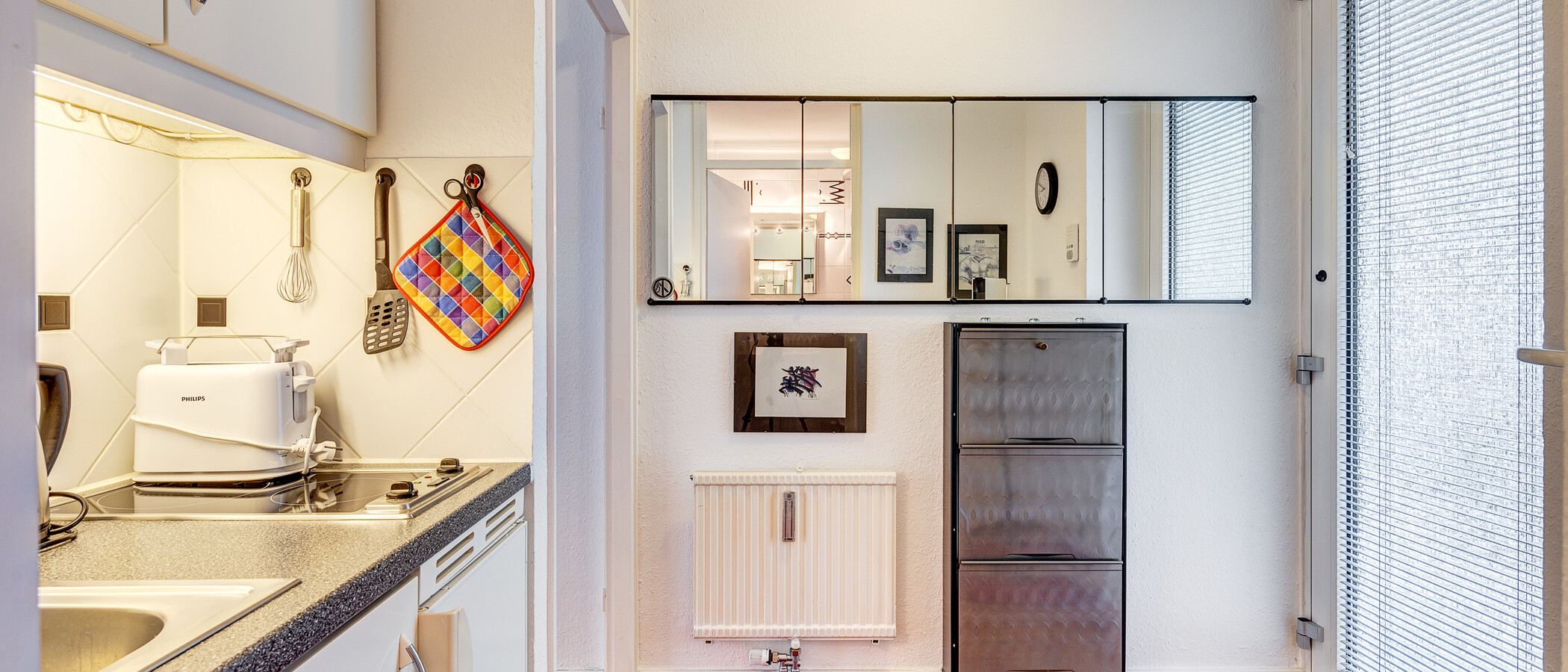 studio München Schwabing (links der Leopoldstraße) 02 entrée/couloir 1095