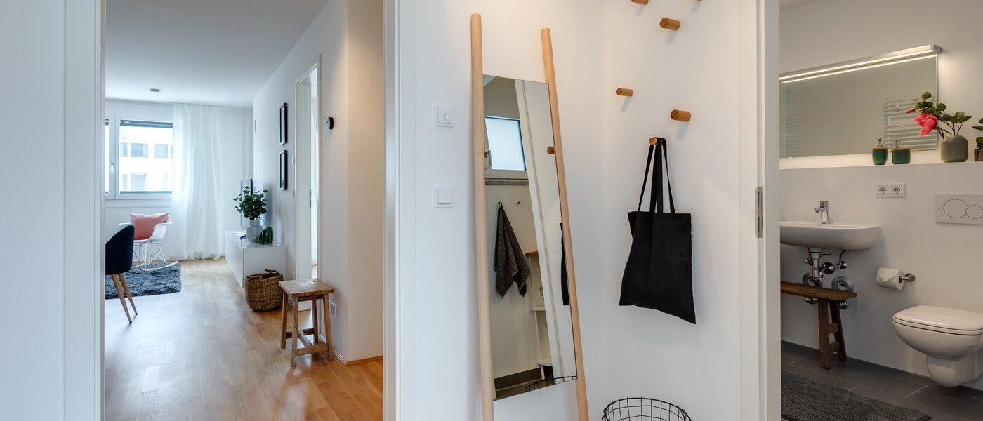 appartement München Moosach 03 entrée/couloir 10967