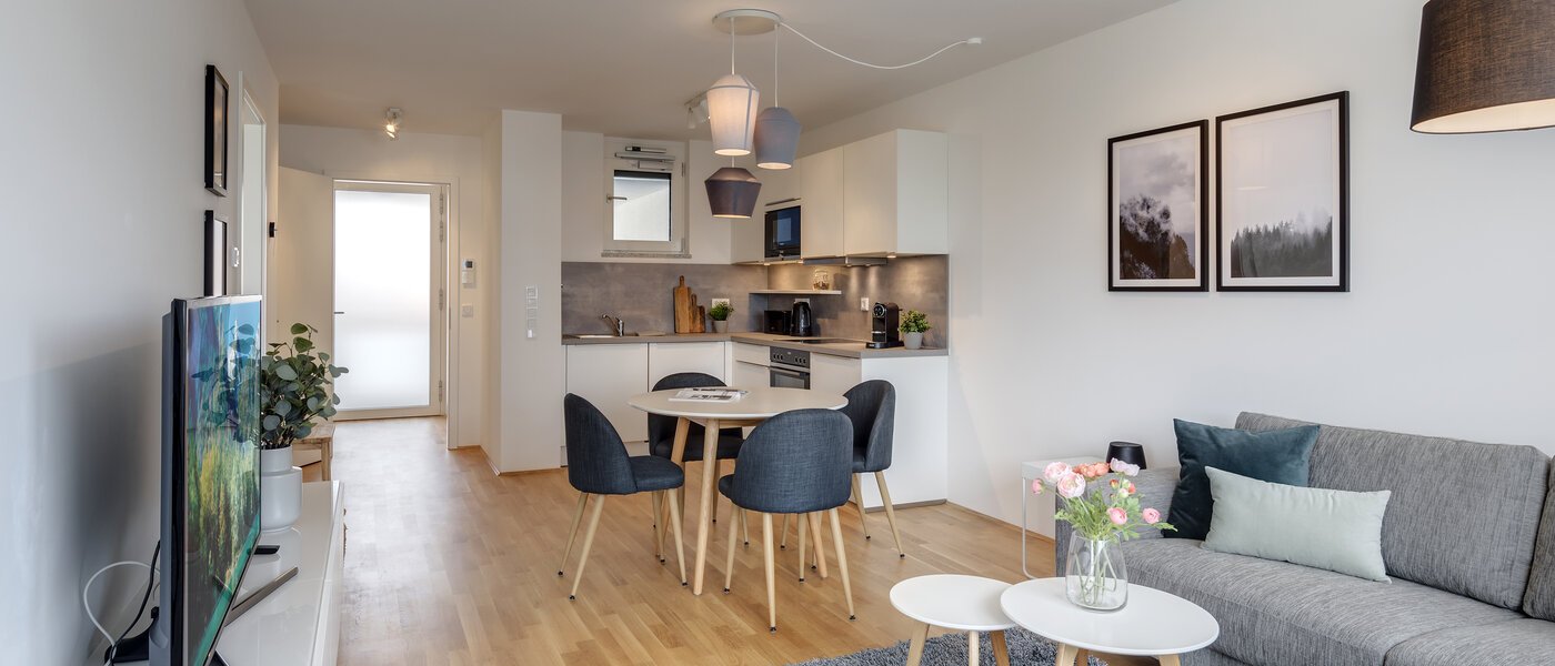 appartement München Moosach 03 pièce à vivre 10967